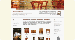 Desktop Screenshot of antike-moebel-berlin.de